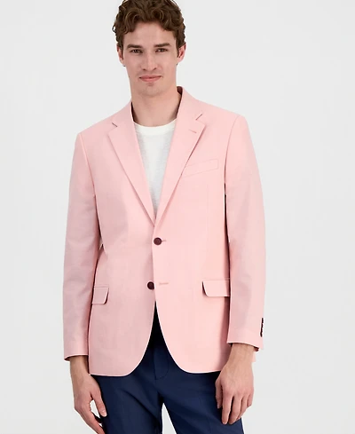 Nautica Men's Modern-Fit Chambray Sport Coat