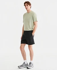 Sun + Stone Men's Johann Cotton-Blend 6" Shorts, Macy's Exclusive
