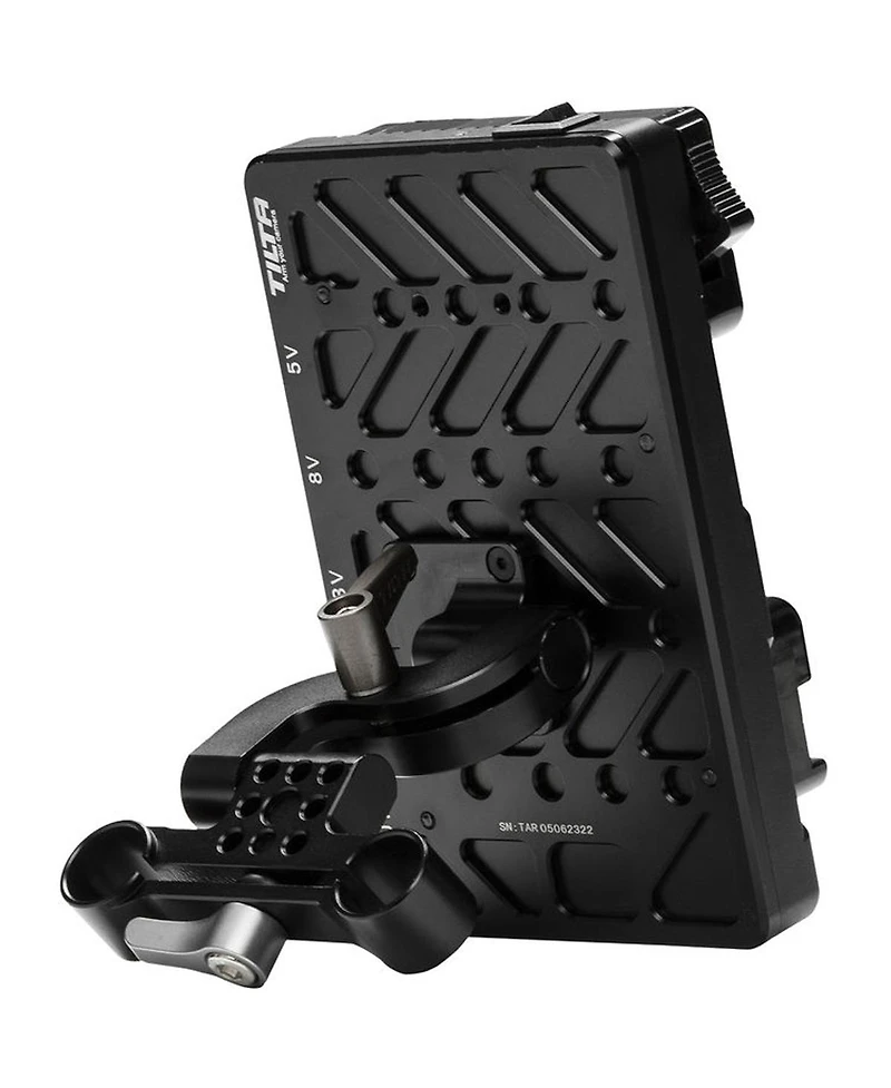 Tilta Power Supply System with 15mm Rod Adapter for Dslr and Mirrorless Cameras, Ab-Mount