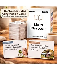 Quokka Elderly Memory Games for Seniors – 202 Cards Alzheimer's or Dementia Activities Expression Brain Card wit