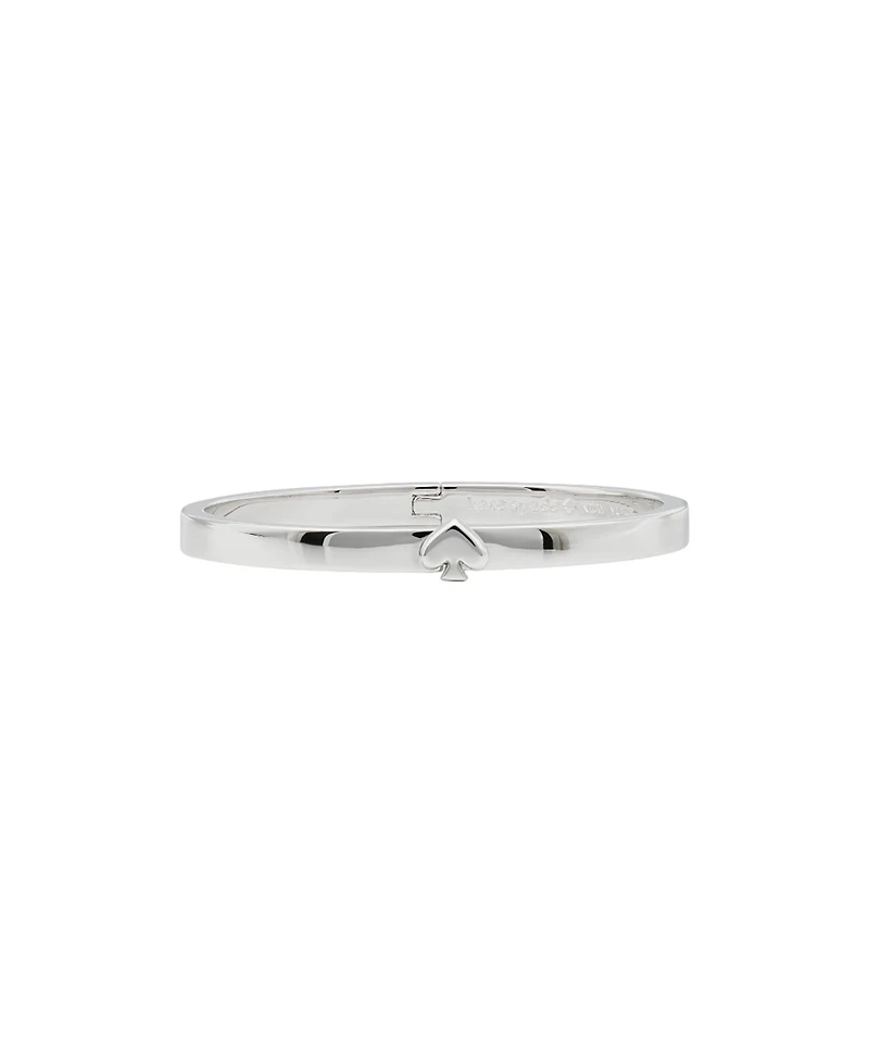 kate spade new york Silver Plated Thin Enamel Bangle Bracelet