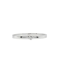 kate spade new york Silver Plated Thin Enamel Bangle Bracelet