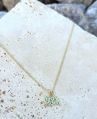 Adornia Gold Boymom 14k Gold Plated Pendant Necklace