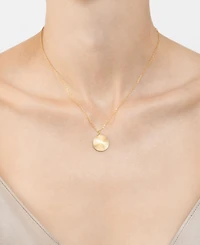Adornia Gold 2-Piece Chunky Paperclip Chain and Pendant Necklace Set