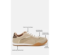 London Rag Women's Zuccia Comfortable Lace-Up Sneakers