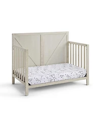 Jujabu 4-in-1 Convertible Crib Washed
