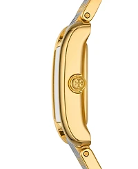 Tory Burch Women's The Eleanor Small Two-Tone Stainless Steel Watch, 18mm