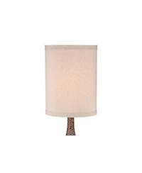 360 Lighting Chalane Rustic Table Lamp with Usb Charging Port