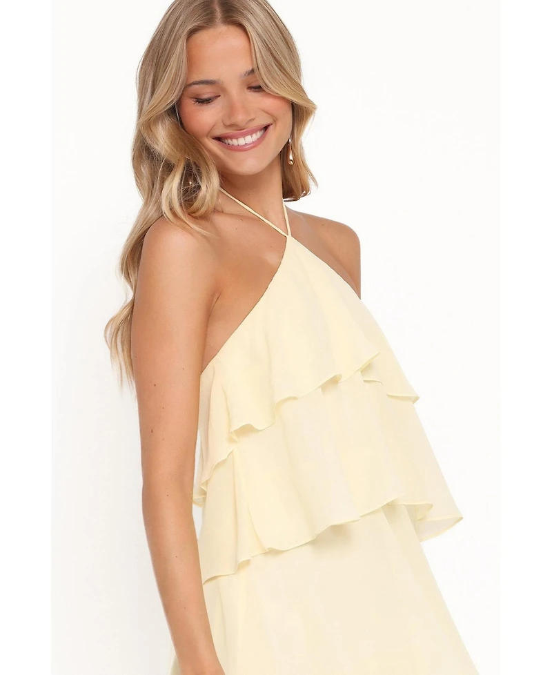 Petal and Pup Women's Jonia Halterneck Maxi Dress