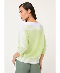 Olsen Women's Stripe Sweater