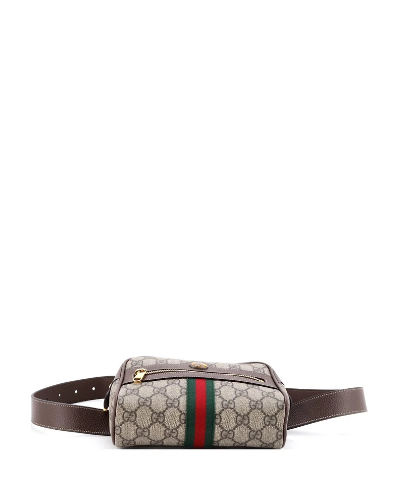 Pre-Owned Gucci Small Ophidia Belt Bag Gg Coated Canvas
