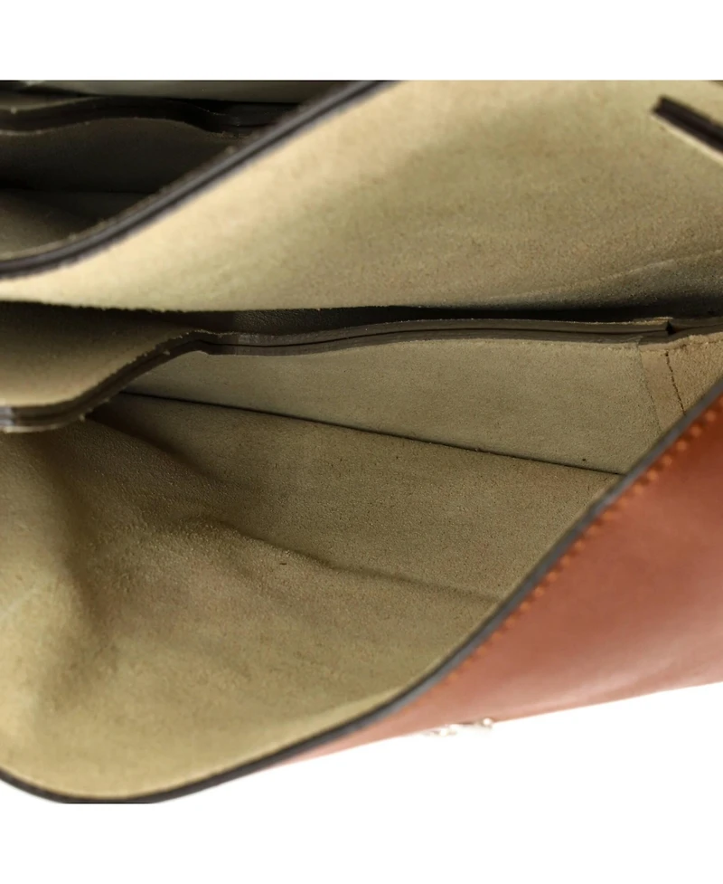 Pre-Owned Chloe Medium Faye Shoulder Bag Leather and Suede