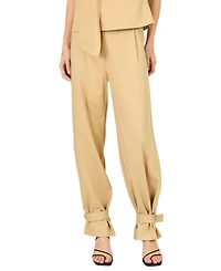 Line & Dot Women's Wide-Leg Mid-Rise Pants