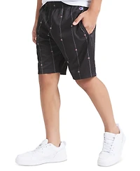 Champion Big Boys' Printed Mesh Hole Short