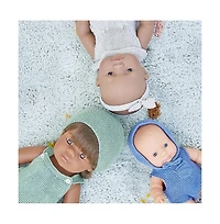 Miniland Doll 12 5/8'' Caucasian Girl (Polybag) - Made in Spain, Anatomically Correct, Quality, Inclusion