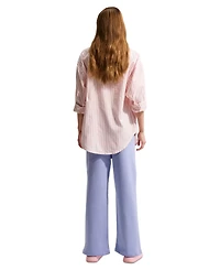 Nike Big Girls 7-16 Sportswear Club Fleece Wide-Leg Sweatpants