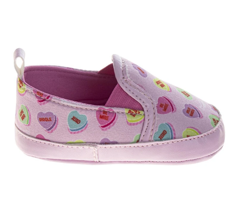 SweetHearts Little Girls Hearts Slip-On