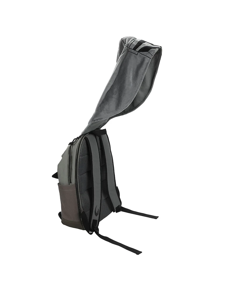 Star Wars: The Mandalorian Grogu Pouch 17" Adult Hooded Backpack