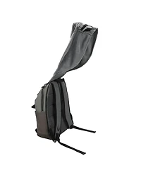 Star Wars: The Mandalorian Grogu Pouch 17" Adult Hooded Backpack