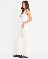 Good American Women's Low-Rise Bootcut Jeans