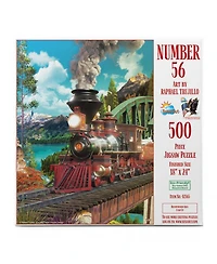 SunsOut Number 56 500 piece Jigsaw Puzzle for Adults