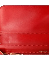 Pre-Owned Delvaux Mm Brillant Top Handle Bag Leather