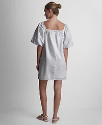 Dkny Jeans Women's Square Neck Mini Dress