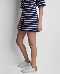 Dkny Jeans Women's High-Rise Pull-On Shorts