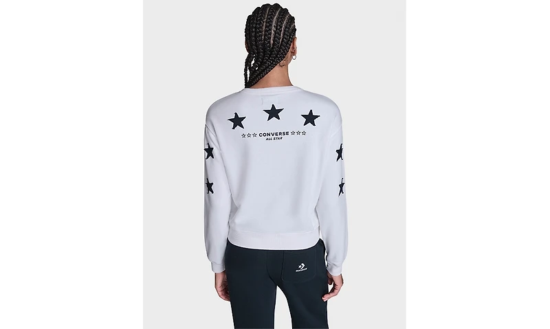 Converse Women's Chuck Star Crew Sweatshirts