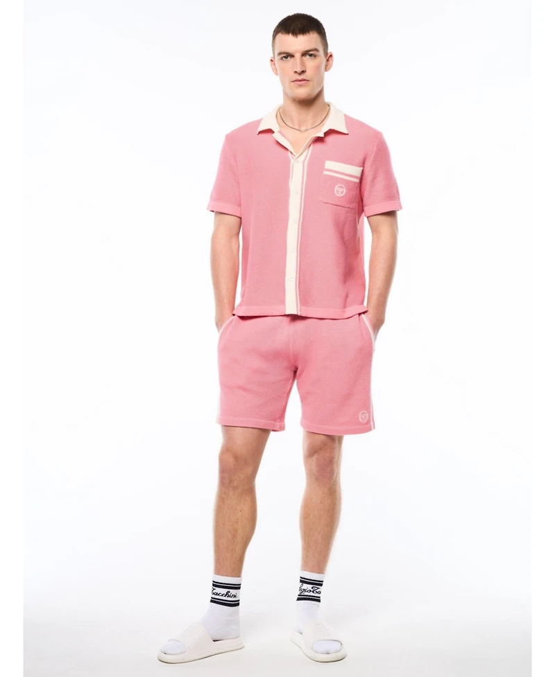 Sergio Tacchini Men's Fratelli Crochet Cabana