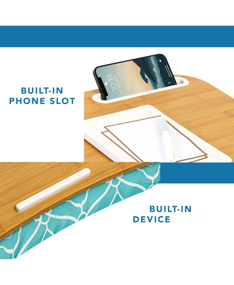 Gnuadz Lap Desk Phone Holder Device Ledge Trellis