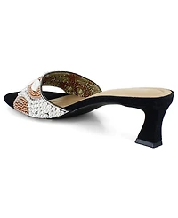 Kenneth Cole Reaction Women's Bahama Shell Slip On Dress Sandals