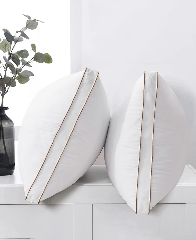 Unikome Goose Feather Down 2-Pack Bedding Pillow