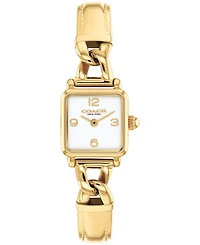 Coach Women's Cass Gold Tone Stainless Steel Bangle Bracelet Watch, 18mm