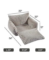 Aronkl Fluffy Plush Cat Bed Double Layer Soft Pet Couch Sofa Nest Comfortable Sleeping Easy Clean For Small Cats Dogs