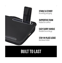 Gnuadz 15.6" Laptop Lap Desk Phone Holder Pillow Cushion Tray Portable Workstation