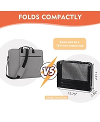 Gnuadz Camping Table Mesh Portable Folding Grill Height Adjustable Camping Outdoor Recreation Gear