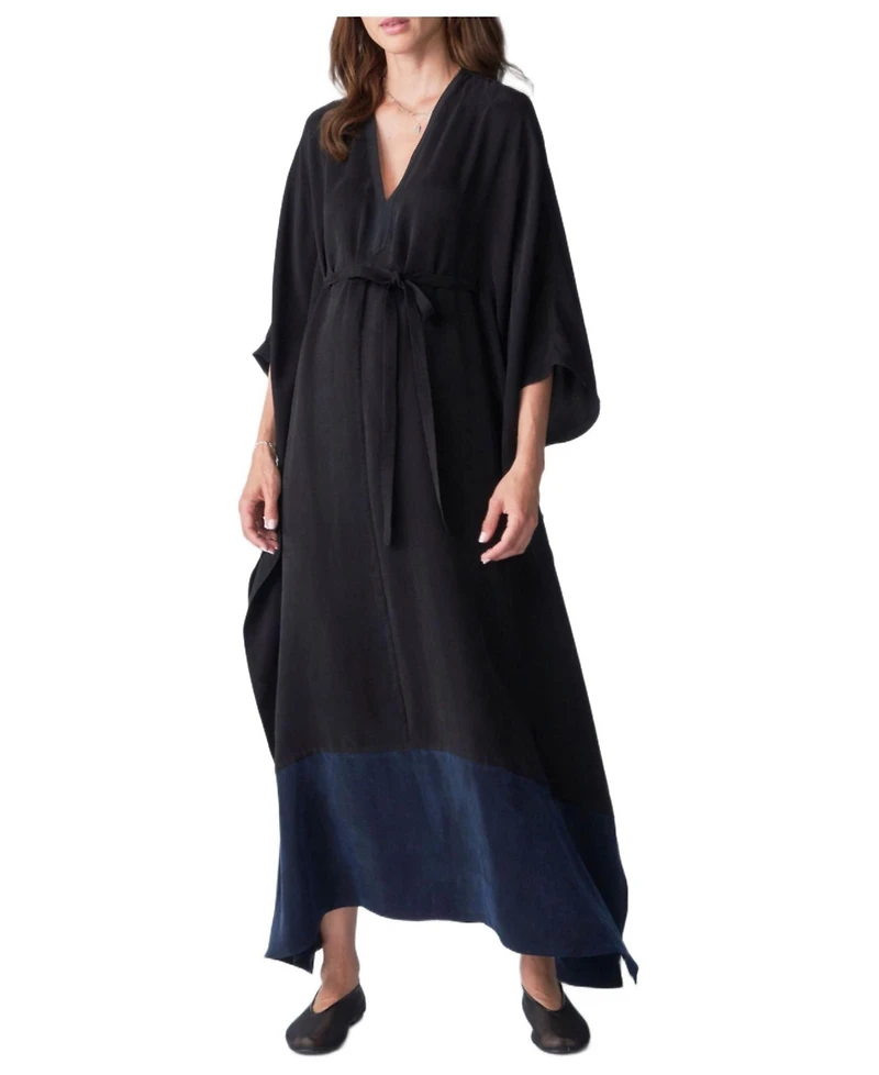 Ocean+Main Women's Colorblock Belted Caftan