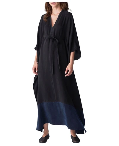Ocean+Main Women's Colorblock Belted Caftan