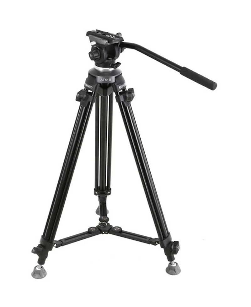 Ikan E-Image EK610 Professional 3-Section Aluminum Video Tripod with 65mm Bowl Fluid Head