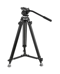 Ikan E-Image EK610 Professional 3-Section Aluminum Video Tripod with 65mm Bowl Fluid Head