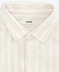 Alfani Men's Tanner Striped Long-Sleeve Shirt, Macy's Exclusive