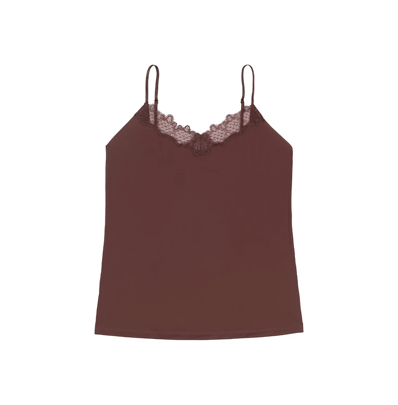 Uwila Warrior Soft Seamless Camisole with Lace