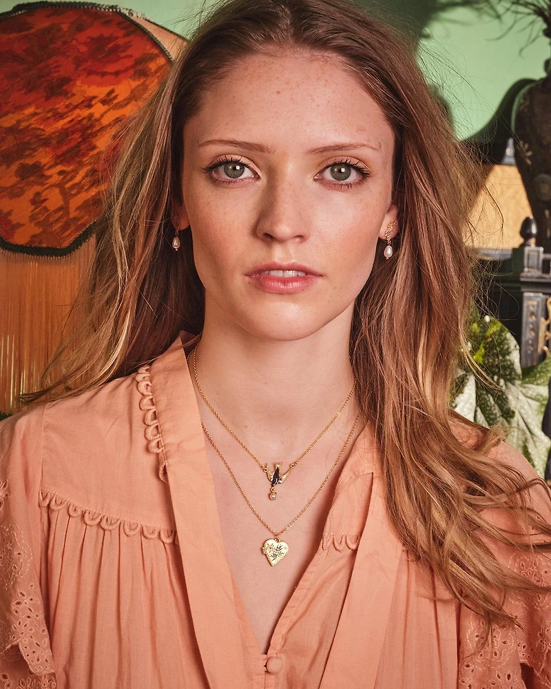 Fable England Swallow Locket