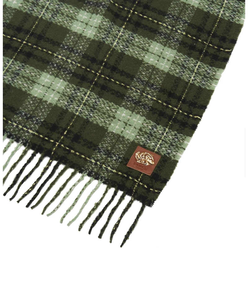 Fable England Cathy Green Boucle Scarf