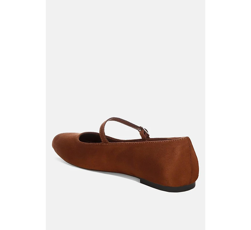 Rag and Co Womens Jobal Mary Jane Ballet Flats