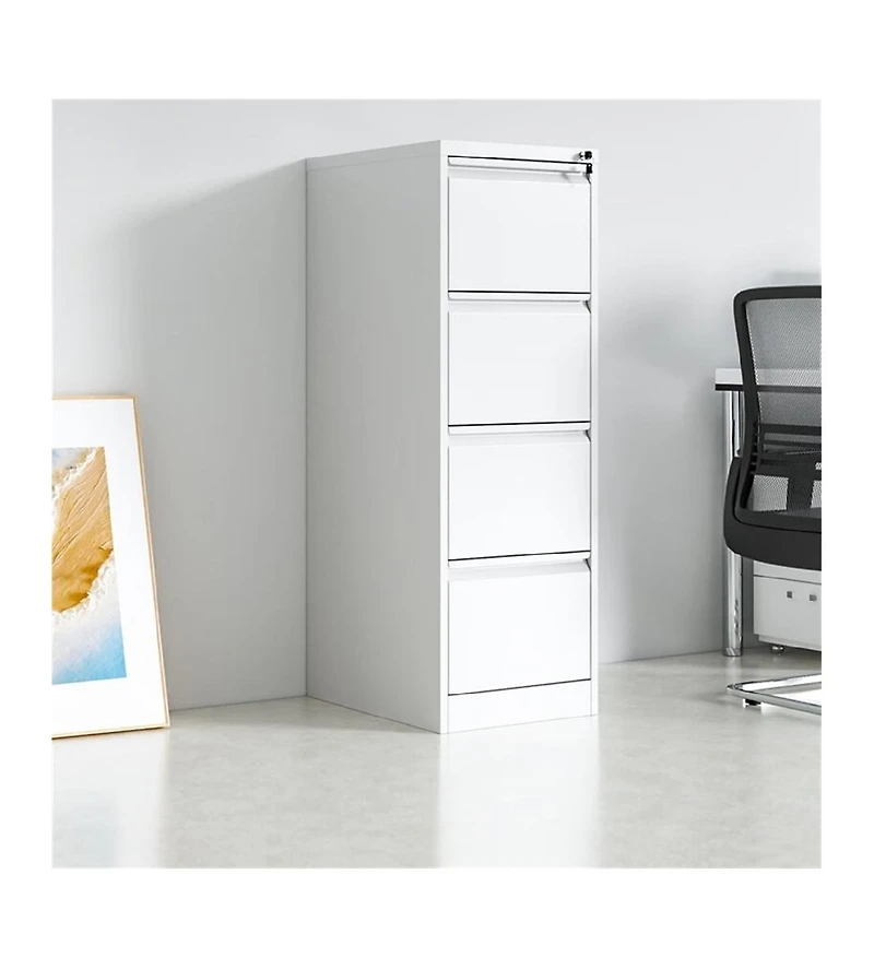gaomon Vertical Steel Filing Cabinet with 4 Locking Drawers