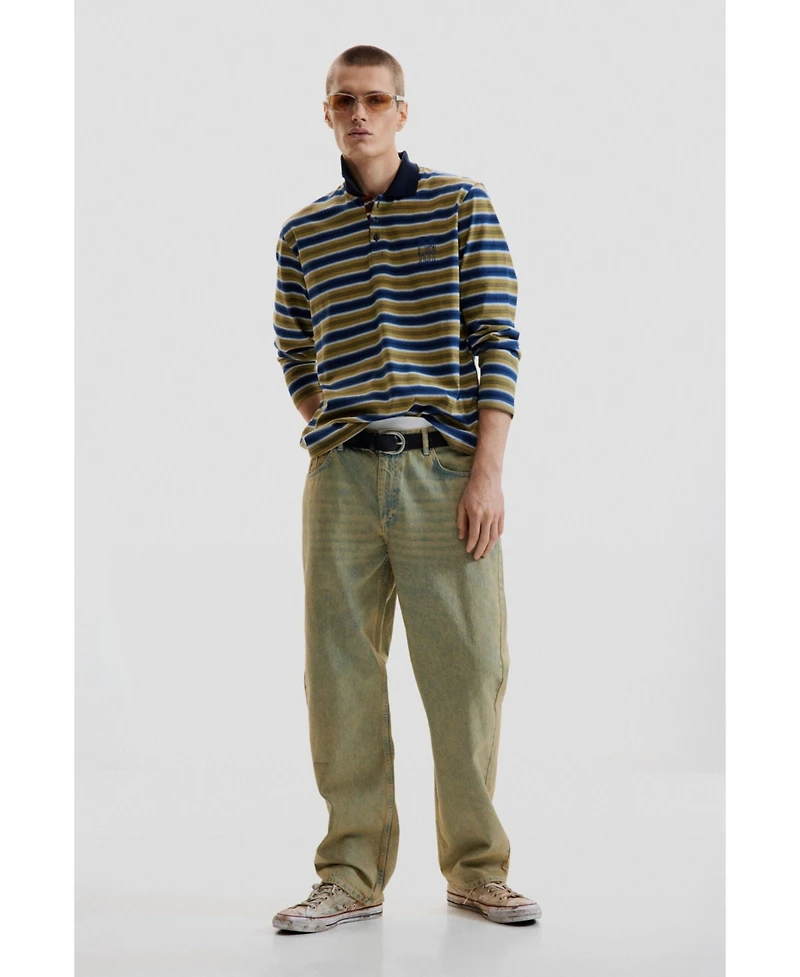 Desigual Men's Striped polo t-shirt