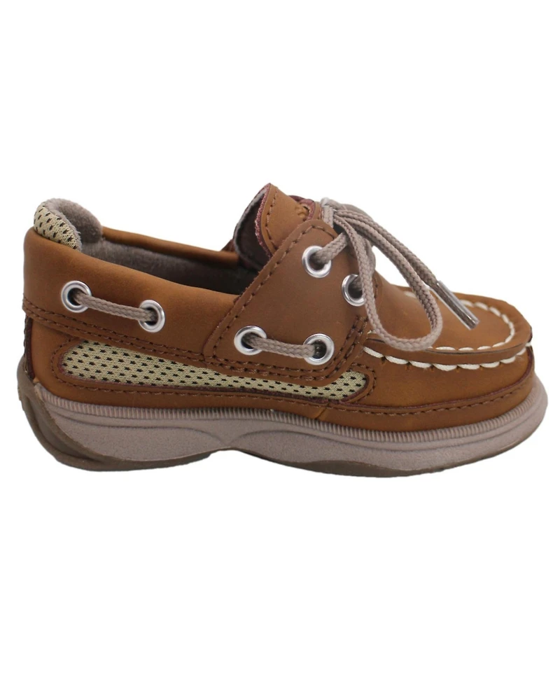 Sperry Toddler Lanyard Boat Shoes with Memory Foam Insole