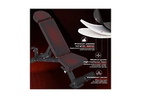 Aecojoy Adjustable Weight Bench for Home Gym, 1300Lbs Capacity